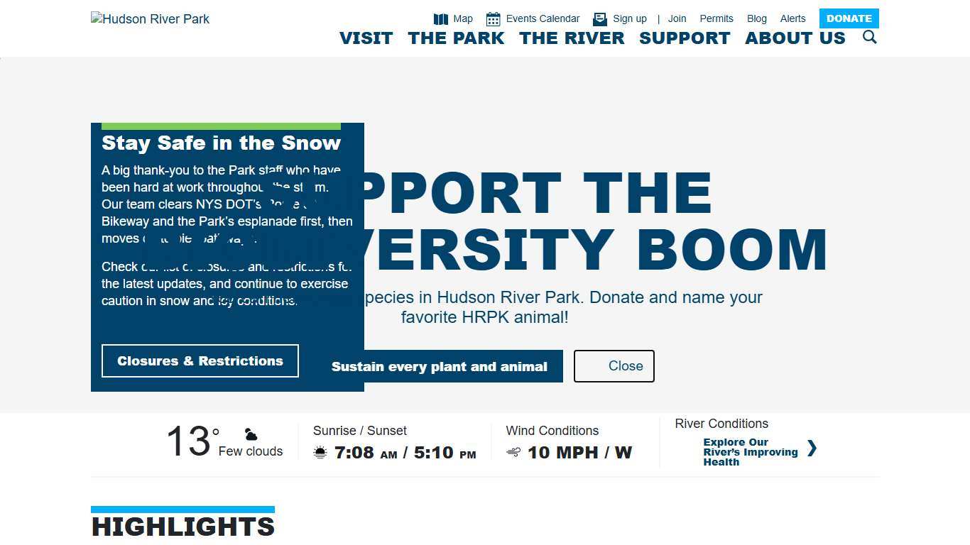 Home — Hudson River Park